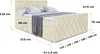 ALTDECOR Boxspringbett mit Matratze und Lattenrost  - Produktbild-Vorschau 5