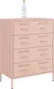 vidaXL Sideboard Rosa 68x39x89 cm Stahl Produktbild-Vorschau 4