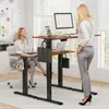 Biurko COSTWAY 120x60cm z regulacją wysokości, elektryczne Podgląd zdjęcia produktu 2