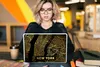 MuchoWow® Laptop Aufkleber Sticker Cover New York - Karte - Produktbild-Vorschau 5