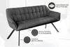 riess-ambiente Esszimmer Sitzbank PAPILLON 165cm anthrazit Produktbild-Vorschau 12