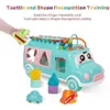 Bavytoy Puzzlespiel Bus mit Xylophon - blau Produktbild-Vorschau 4