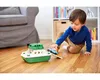 Green Toys Fähre Spielzeugboot mit Autos grün weiß Produktbild-Vorschau 3