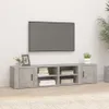 vidaXL TV Schränke 2 Stk. Betongrau 80x31,5x36 cm Produktbild-Vorschau 2