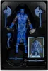 A toy action figure of Sub-Zero from Mortal Kombat 11 is displayed in its packaging, along with accessories. Produktbild-Vorschau