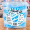 Zuckerwatte | Blau weiße Zuckerwatte im Eimer 50g | Produktbild-Vorschau 4