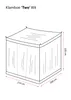 Moustiquaire Deconet TWO XL - L 210 x l 200 cm - BLANC - 2 Voir les images du produit 2