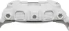 Close-up view of the side of a white watch, showing buttons and screws. Produktbild-Vorschau