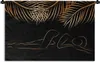 MuchoWow® Wandteppich Wandbehang Frau - Palmwedel - Gold - Produktbild-Vorschau 1