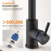 Homelody Černá Kuchyňská Armatura, Dvě Vodní Trysky, 360° Náhled obrázku produktu 3