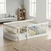 140x200 cm witte, modulaire omheining voor baby's en Productafbeelding-voorbeeld 6