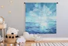MuchoWow® Wandteppich Wandbehang Meer - Himmel - Sonne Produktbild-Vorschau 3