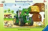 Traktor na farme. Rámček puzzle 15 dielikov Náhľad obrázku produktu 1