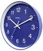 A blue analog wall clock with white hands and numbers. Anteprima dell’immagine prodotto
