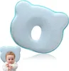 Babykissen Kopfkissen Neugeborene Gegen Plattkopf, Blau Produktbild-Vorschau 1