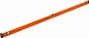 A long, orange aluminum spirit level on a white background. Anteprima dell’immagine prodotto