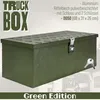 Deichselbox Grün Werkzeugkasten Truckbox Alu Box Anhänger Produktbild-Vorschau 2