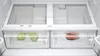 Siemens iQ300 Kühl-Gefrier-Kombination, mehr-türig 183 x 91 cm Edelstahl antiFingerprint  KF96NVPEA Innenansicht Fächer Podgląd zdjęcia produktu