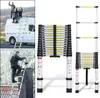 Izrielar hliníkový teleskopický rebrík 4,4 m, výsuvný Náhľad obrázku produktu 10