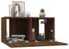 vidaXL TV-Wandschrank Braun Eiche 60x30x30 cm Holzwerkstoff Produktbild-Vorschau 3