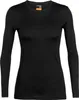 ICEBREAKER Wmns 200 Oasis LS Crewe Black XS Podgląd zdjęcia produktu 1