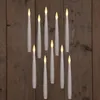 Schwimmende LED-Kerzen - 10x Stuck - weis - 15 cm - Produktbild-Vorschau 7