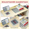 DREAMADE Kasse Kaufladen Kinder, Kaufmansladen Holz mit Produktbild-Vorschau 4