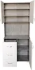 Küchenbuffet Blanca 180x80x40 cm mit Regalfächern und Produktbild-Vorschau 2