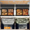 Spritzschutz Heißluftfritteuse Airfryer Zubehör Kompatibel Produktbild-Vorschau 5