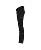 A black pair of work pants shown from the side. Produktbild-Vorschau