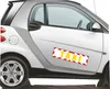 INDIGOS UG - Magnetschild "Taxi " mit Rahmen 45 x 12 cm - Produktbild-Vorschau 2