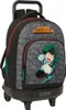 Plecak szkolny na kółkach My Hero Academia czarny 33 x 45 x Podgląd zdjęcia produktu 1