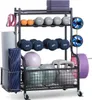 VEVOR Home Gym úložný stojan, ocelový úložný stojan, držák Náhled obrázku produktu 1
