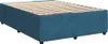 Boxspringbett mit Matratze Blau 140x190 cm Samt Produktbild-Vorschau 9