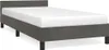 vidaXL Struttura letto senza materasso grigio scuro 80x200 Anteprima dell’immagine prodotto 1