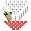 gouveo 20er Set Saftflasche 500 ml mit Schraub-Deckel rot - Produktbild-Vorschau 1