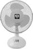 SHE Tischventilator 25W 23cm osz. stufenlose Neigung weiß Produktbild-Vorschau 1