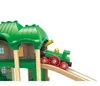 Set di trenino in legno retrò Hape, con stazione, Anteprima dell’immagine prodotto 5