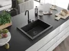 Mexen Elix granitový dřez 1-komorový 600 x 500 mm, Náhled obrázku produktu 2