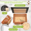Isoliertes Katzenhaus für Draußen aus Holz – Wetterfest Produktbild-Vorschau 3