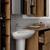 Bad-Hochschrank hängend VAMI Craft Eiche, Schwarz 10 Produktbild-Vorschau 10