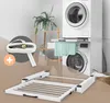 ML-Design Pośrednia rama montażowa z linką na ubrania, stal Podgląd zdjęcia produktu 1