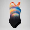 SPEEDO Girls Digital Placement Powerback Badeanzug Kinder Produktbild-Vorschau 2