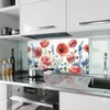 Küchenrückwand Spritzschutz Glas mit Motiv Blumenwiese Produktbild-Vorschau 2