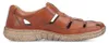Rieker Herren Halbschuhe/ Sandalen Braun Glattleder Größe: Produktbild-Vorschau 37