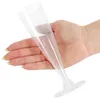 com-four® 16x Mehrweg Sektglas - transparente, stapelbare Produktbild-Vorschau 5