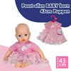 MGA BABY born Blütenkleid 43cm Voir les images du produit 4