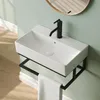DeerValley Modernes Wand Waschbecken Mit Schwarzem Produktbild-Vorschau 1