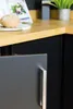 Klebefolie Möbel 45x100 cm - Schwarz Matt - Selbstklebende Produktbild-Vorschau 4
