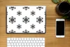 MuchoWow® Laptop Aufkleber Sticker Cover Schneeflocke - Produktbild-Vorschau 2